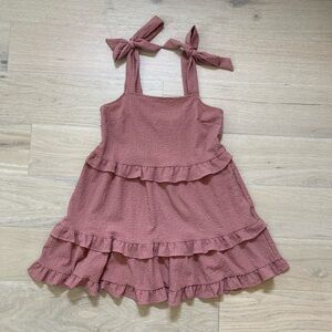 ASOS Tie- Strap Dusty Pink Sundress